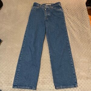 Levi straight jeans ribcage